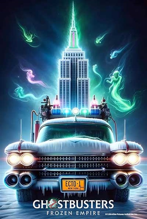 Ghostbusters: Frozen Empire poster